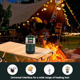 BLUEFIRE 16.4 oz Propane Replacement Fuel Camping Gas Cylinder Pack of 4 All Purpose Portable Canister Propane Gas Tank for Camping Stove Outdoor Backpack Mini Burner Heater Cooking Torch Lamp