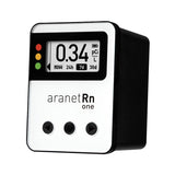 Aranet Radon One – Fast Home Radon Gas Detector with 10-Minute Response, E-Ink Display, Battery Powered, Portable Real-Time Radon Monitor for Basements & Indoor Air Monitoring (White)