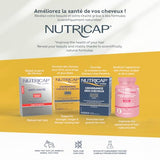Nutricap Expert Hair & Nail Growth - Made In Canada - Biotin, Walnut Oil, Vitamin B3 - Hair Growth, Strengthens Nails - 2 Months Treatment - 120 softgels