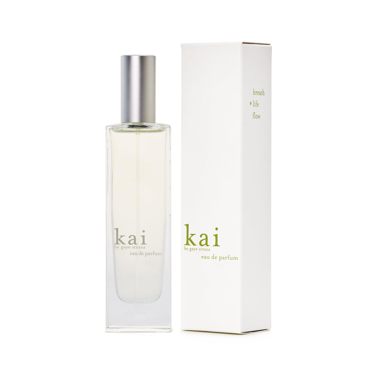 kai eau de parfum - fresh scent of gardenia perfume wrapped in white exotics. airy, light & fresh scent, 1.7 Fl Oz made in the USA