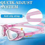 WIN.MAX Polarized Swimming Goggles Swim Pool Goggles Anti Fog Anti UV No Leakage Clear Vision for Men Women Adults Teenagers