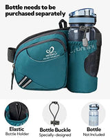 WATERFLY Fanny Pack Waist Bag: Waist Pack for Women Men with Water Bottle Holder Hiking Fanny Pack for Running Walking DogWalking Travel Cycling