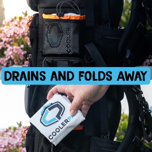 7lb, 10lb, 15lb Refillable Reusable Ice Pack – Stays Cold for Up to 5 Days – Non-Toxic, Leakproof, and Suitable for Potable Drinking Water – Built Tough, Rolls Up for Easy Storage