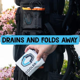 7lb, 10lb, 15lb Refillable Reusable Ice Pack – Stays Cold for Up to 5 Days – Non-Toxic, Leakproof, and Suitable for Potable Drinking Water – Built Tough, Rolls Up for Easy Storage