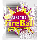 Atomic Fireballs Cinnamon Flavored Candy, 240 Individually Wrapped Pieces, 4.05 Pound Tub