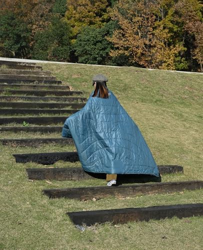 iClimb 3M Thinsulate Insulation Warm Camping Blanket Ultralight Compact (Blue)