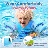 HeySplash Swim Vest for Kids, Toddler Pool Floaties Fit 20-50/70 Lbs, Children Swimming Vest with Adjustable Strap, Swim Jacket Water Wing Arm Float, Puddle Sea Beach Boat Jumper Boy Girl Baby