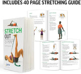 OPTP The Original Stretch Out Strap with Exercise Book, USA Made Top Choice Stretch Out Straps for Physical Therapy, Yoga Stretching Strap and Knee Therapy Strap