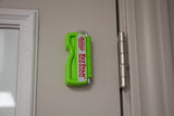 The Original Fat Ivan Fold Up Doorstop Wedge with Magnet Green (Pack of 2)