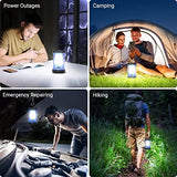 Camping Lantern, 3200LM LED Lanterns for Power Outages, 4600mAh Phone Charger & Rechargeable Lantern, 5 Light Modes Lantern Flashlight for Hurricane/Emergency/Storm, CT CAPETRONIX Camping Accessories