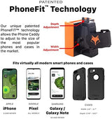 DESERT FOX GOLF Phone Caddy – Adjustable Golf Cart Phone Holder with Secure Strap for Hands-Free GPS & Golf Apps – Universal Fit