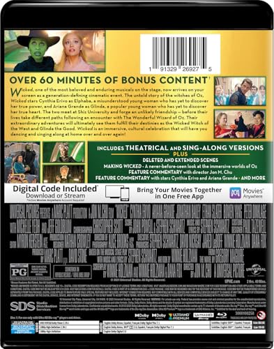 Wicked - 4K Ultra HD + Blu-ray + Digital [4K UHD]