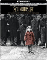 Schindler's List - 25th Anniversary Limited Edition Steelbook 4K Ultra HD + Blu-ray + Digital