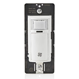 Leviton Humidity Sensor Switch for Bathroom Exhaust Fan, Automate Ventilation, Air Circulation, Moisture Control, ¼ HP, Single Pole, DHS05-1LW, White
