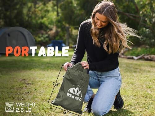 WEKAPO Inflatable Lounger Air Sofa Hammock-Portable,Water Proof& Anti-Air Leaking Design-Ideal Couch for Backyard Beach Traveling Camping Picnics & Music Festivals