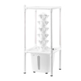 VEVOR Hydroponic Growing System with Grow Light, 30 Pods Vertical 6 Tiers Hydroponic Tower, Home Hydronic Garden with Water Pump, Plants Germination Kit for Indoor Herbs, Fruits and Vegetables