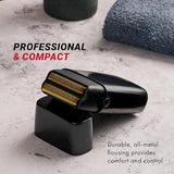 BaBylissPRO Barberology Double Foil Shaver FXFS2B BLACKFX Professional Electric Shaver