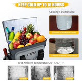 Backpack Cooler - AYAMAYA Upgrade Leakproof Cooler Backpack with Padded Top Handle, 40 Cans Large Waterproof Insulated Camping Coolers for Beach, Fishing, Picnic, Travel, BBQ