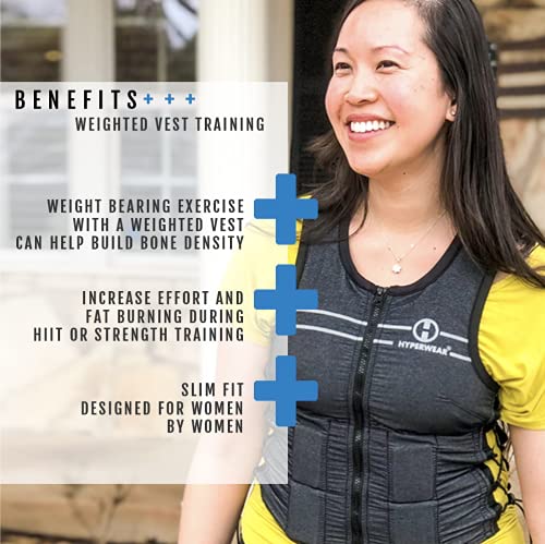 Size Small Hyper Vest FIT women weighted vest with weights included for walking up to 10 lbs (small 10 lbs)