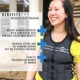 Size Small Hyper Vest FIT women weighted vest with weights included for walking up to 10 lbs (small 10 lbs)