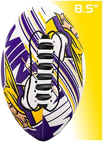 Franklin Sports NFL Team Mini Footballs - Youth 8.5" Official NFL Licensed Football + Air Pump Set