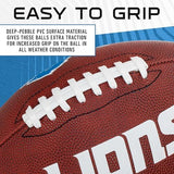 Franklin Sport NFL Team Football - Youth Junior Size Football for Kids - Official NFL Team Logo + Colors Youth Football - Kids NFL Fan Shop Football