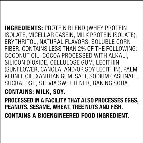 Quest Nutrition Cookies & Cream Protein Powder, 20g Protein, 1g Sugar, Low Carb, Gluten Free, 1.6 Pound, 24 Servings