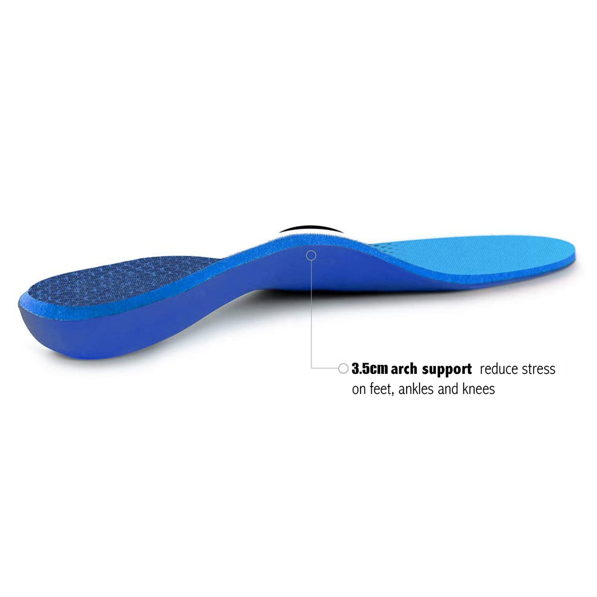 Plantar Fasciitis Feet Insoles Arch Supports Orthotics Inserts Relieve Flat Feet, High Arch (Mens 13-13 1/2)
