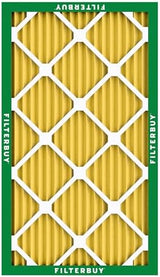 Filterbuy 10x24x1 Air Filter MERV 11 Allergen Defense (2-Pack), Pleated HVAC AC Furnace Air Filters Replacement (Actual Size: 9.50 x 23.50 x 0.75 Inches)