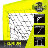Franklin Sports Blackhawk Backyard Soccer Goal - Portable Pop Up Soccer Nets - Youth + Adult Folding Indoor + Outdoor Goals - Multiple Sizes + Colors - Perfect for Games + Practice