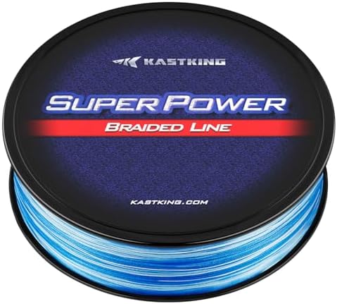 KastKing SuperPower Braided Fishing Line - Abrasion Resistant Braided Lines – Incredible Superline – Zero Stretch – Smaller Diameter – A Must-Have!