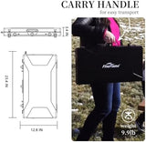 Camping Stove, 3 Burners Propane Portable Camp Stove with Regulator, Push-Button Instant Ignition, Adjustable Burners & Wind Guards for Car BBQ Picnics Outdoor Cooking (BLACK-20400 BTUs)