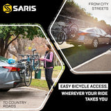 Saris Guardian Trunk Bike Rack – No-Hitch Bicycle Carrier for Car, Sedan, Hatchback, SUV, Van, – Foldable Steel Mount – Easy Installation, American-Made, Fits Up to 3 Bikes (35 lbs Each)
