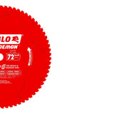 Diablo Steel Demon Cermet II Saw Blade for Medium Metal - Triple Chip Cutting Action - 14" x 72-Teeth, 1800 Max RPM - D1472CF