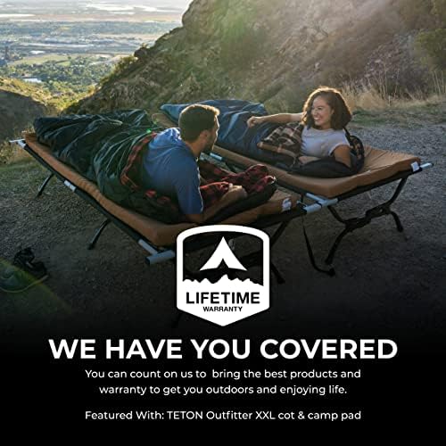Teton Celsius XXL Sleeping Bag, Cold Weather Sleeping Bags for Adults and Kids, Camping Made Easy and Warm. Compression Sack Included, 35F, 25F, 0F, 20F Degree