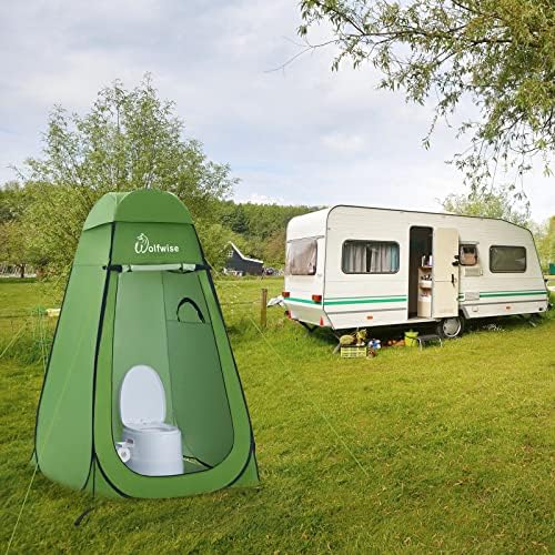 WolfWise Pop Up Privacy Shower Tent