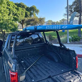 Aero Roof Rack Pads and Premium Scratch Resistant Silicone Buckle Tie Down Straps for Surf, SUP, Kayak and Canoe (28" Large) by COR Surf