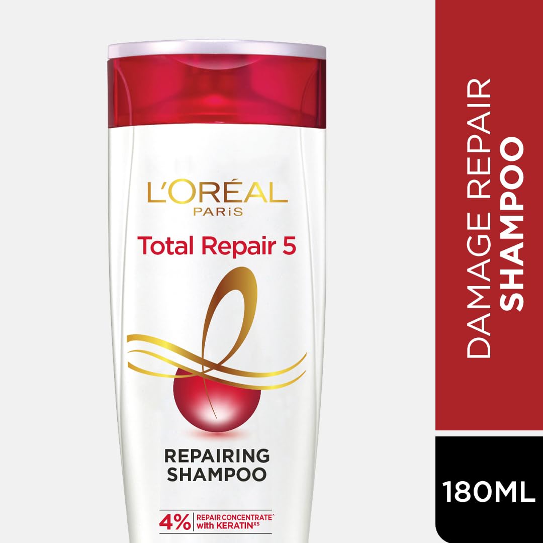 L'Oreal Hair Expertise Total Repair 5 Shampoo, 175Ml 180Ml