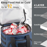 Tactical Backpack Cooler,Lunch Backpack for Men Adults Work with Handle，Soft Cooler Backpack Insulated Waterproof Leak Proof