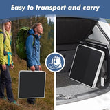 Camping Folding Aluminum Table with Adjustable Legs for Outdoor Travel Beach, Backyards, BBQ, Party and Picnic Foldable Table