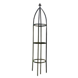 Garden Arch Trellis for Climbing Plants Rose Thicken Metal Wedding Arches Arbor Ceremony Party Outdoor Floral Decor Bronze