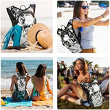 Reflective Hydration Backpack, Hydration Pack - Water Backpack with 2L/3L Hydration Bladder, Essential for Festivals - Rave Hydration Pack for Hiking, Running, Cycling, and Festivals