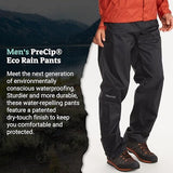 MARMOT Men's Precip Eco Waterproof Rain Pant - 100% Recycled, Breathable, Lightweight, Packable Protection