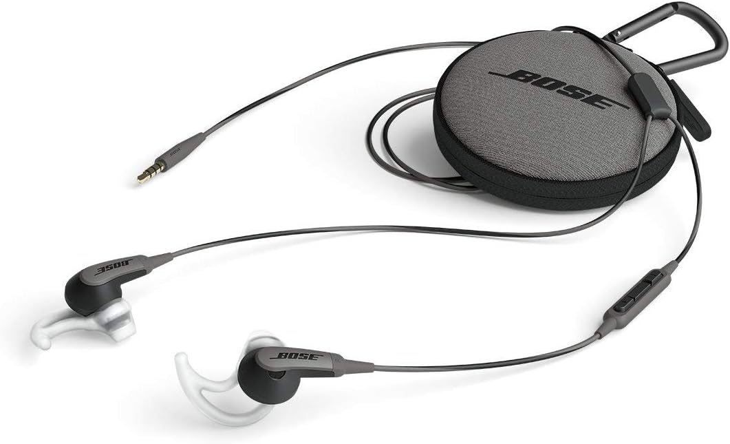 Bose SoundSport Wired 3.5mm Jack Earbuds In-ear Headphones Charcoal-Black