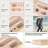 Two Stones Portable Hangboard | Rock Climbing Hangboard | Hang Board for Climbing | Rock Climbing Gifts for Rock Climbers for Climbers | Bouldering Gifts