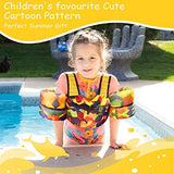 Chriffer Kids Swim Vest Life Jacket for 22-66 Pounds Boys and Girls, Toddler Floaties with Shoulder Harness Arm Wings for 2,3,4,5,6,7 Years Old Baby