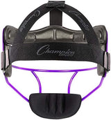 Champion Sports Steel Softball Face Mask - Classic Fielders Masks for Adults - Durable Head Guards - Premium Sports Accessories for Indoors and Outdoors - Multiple Styles