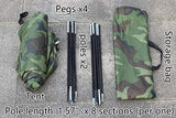 Sutekus Tent Camouflage Patterns Camping Tent Backpacking Tent for Camping Hiking 【Outdoor Equipment】