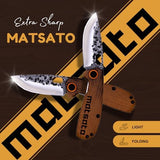 Folding Pocket Knife – Small Japanese Pocket Knifes for Men & Women, EDC Camping Knive, Tactical Survival Knife, Compact Folding Knife for Hunting, Fishing, Hiking, and Outdoor Adventure