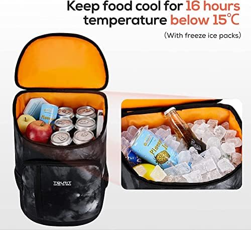 TOURIT Cooler Backpack 30 Cans Lightweight Insulated Backpack Cooler Leak-Proof for Men and Women